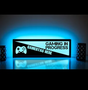 

Video Game Light Box Creative Video Game Sign Luminous Lighting Night Light LED Light Home Decoration Atmosphere Light