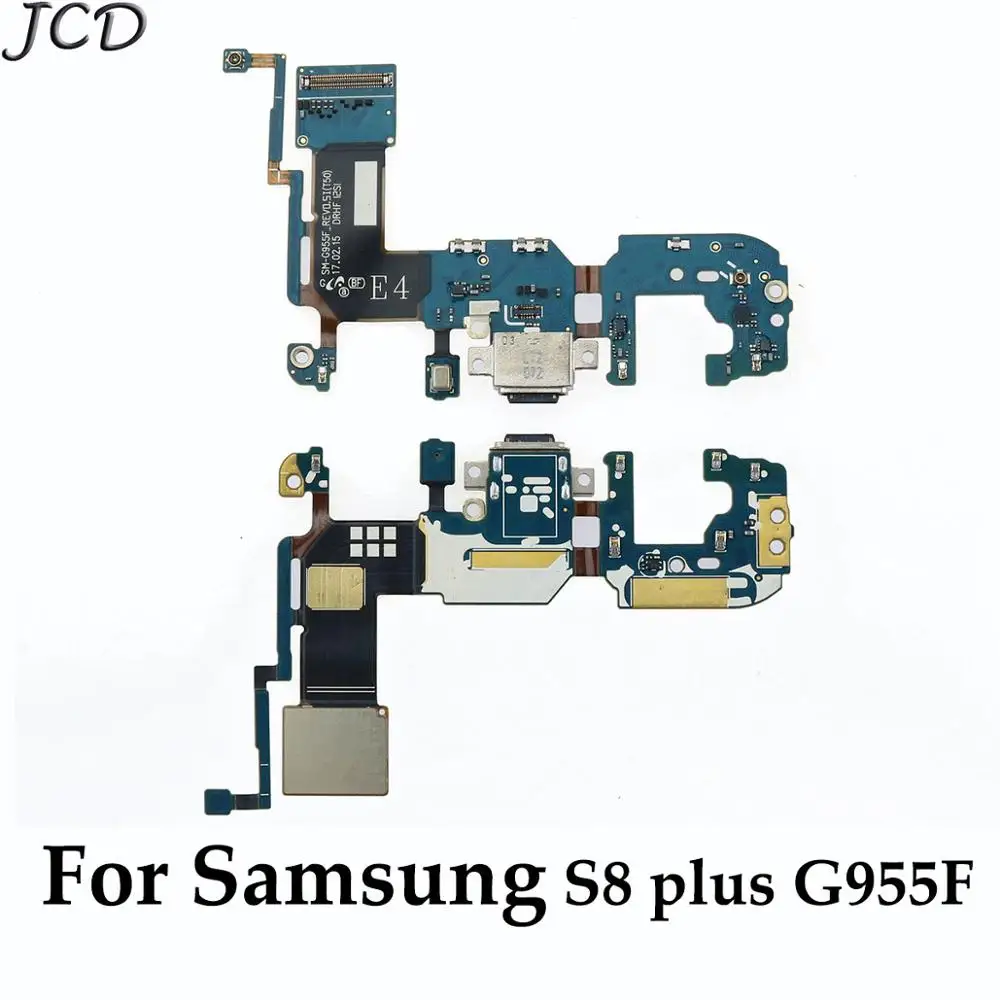 JCD USB для порта зарядки док-станция для зарядки с гибким кабелем для Samsung Galaxy S8 плюс S8plus G955N G955U G955F G9550 - Цвет: G955F