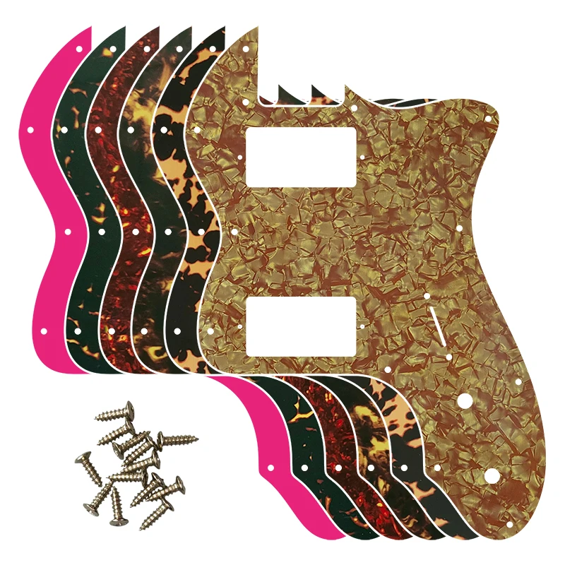 Pleroo Guitar Parts-Per Classic Series '72 Telecaster Tele Thinline Guitar Pickguard Scratch Plate Con Pickup Humbucker Paf