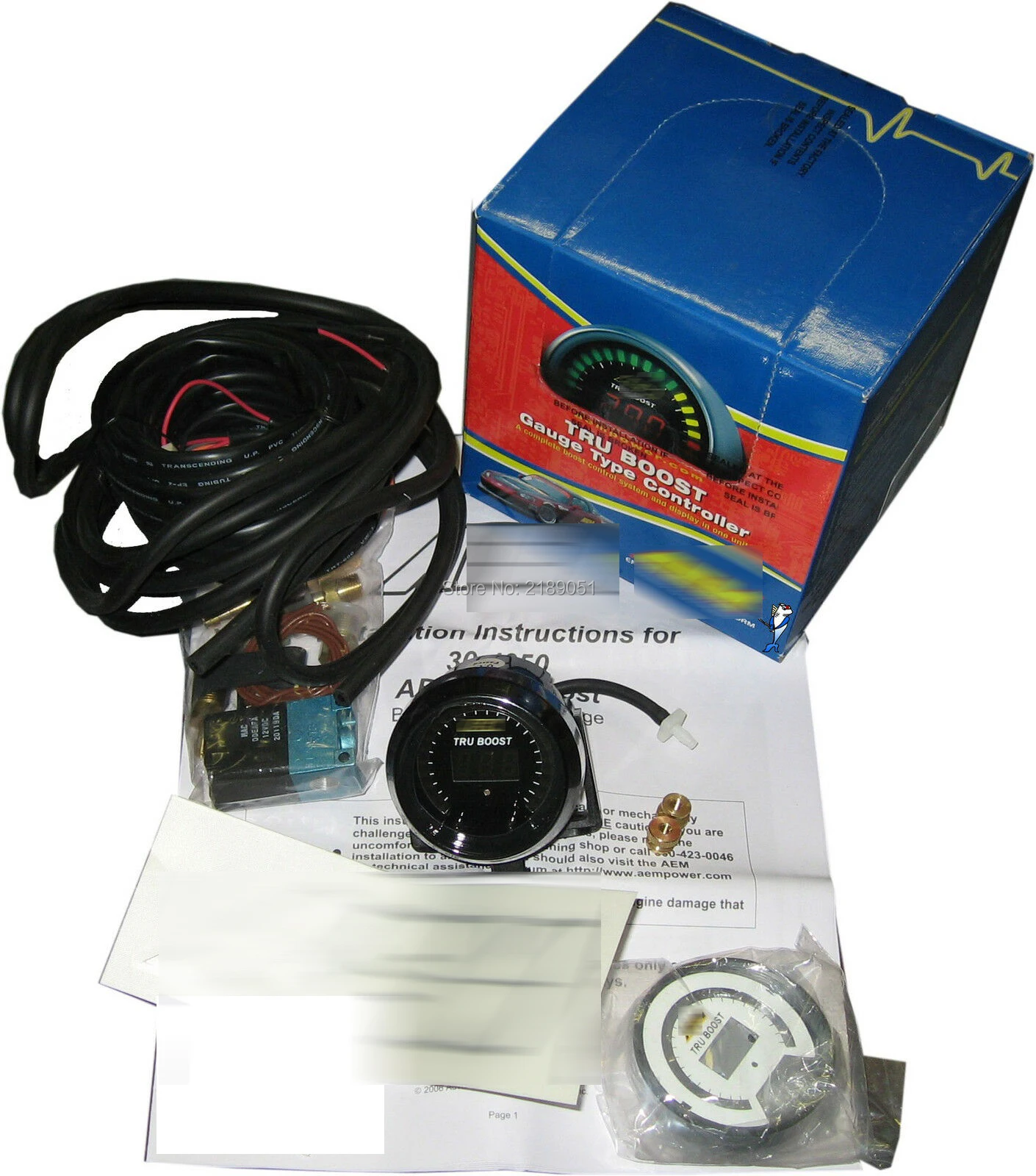 

TRU-BOOST Boost Controller Gauge 30-4350 Kit AIR FUEL RATIO