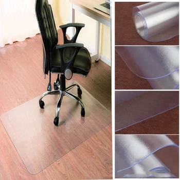 

Transparent Wood fFoor Protection Mat PVC Plastic Floor Carpet Computer Chair Mats Protectors Plastic Carpet Rug