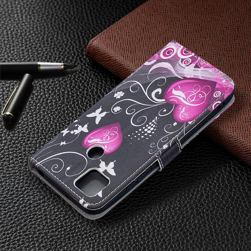 Thời trang Flip Cover Ốp Lưng Cho Xiaomi Redmi 9 9A 9C 8 8A 7 7A 6A 6 Pro S2 K20 Pro note 9S 9 Pro Max 6 7 8 PRO 8T Mi A2 Lite 6X Ốp Lưng xiaomi leather case design