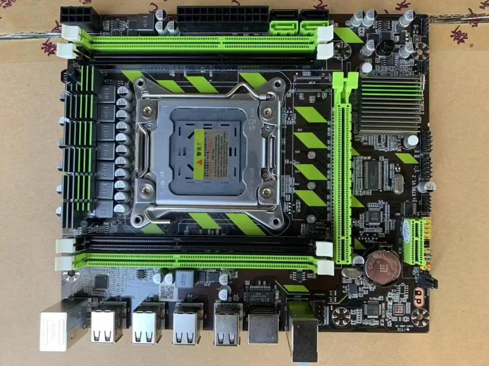 X79 X79G материнская плата LGA2011 mini ATX combos E5 2689 CPU 2 шт. x 8 ГБ = 16 DDR3 RAM 1600 МГц PC3