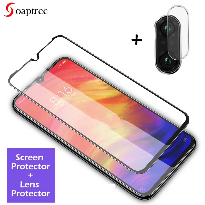 

For Xiaomi Redmi Note 8 Tempered Glass Screen Protector Camera Lens Protection for Xiaomi Redmi Note 8 Pro 7A Mi A3 CC9E Glass