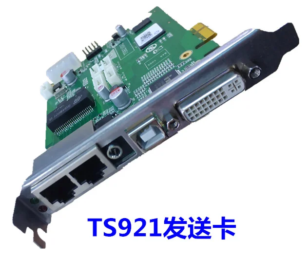 linsn отправка карты linsn TS921 полноцветный dvi контроллер отправка карты светодиодный видео процессор Карта светодиодный видео дисплей экран