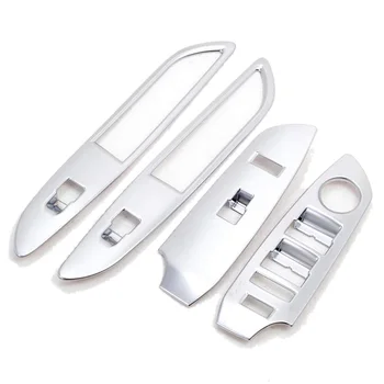 

Chrome Interior Door Cover Armrest Trim 4Pcs for Chevrolet TRAX 2013 - 2016