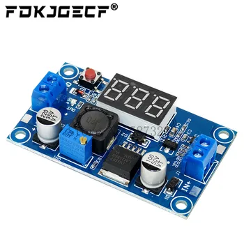 

LM2596 DC DC Step Down Converter Voltage Regulator LED Display Voltmeter 4.0~40 to 1.3-37V Buck Adapter Adjustable Power Supply