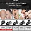 FOXSONIC New Shaver For Men 7D Independently 7 Cutter Floating Head Waterproof Electric Razor Multifunction Trimmer For Men 5