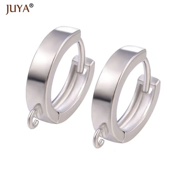 

JUYA DIY Earrings Handmade Tassle Earrings For DIY Women Earrings Round Copper Earrings Jewelry Making Clasps Hooks