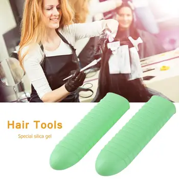 

Silicone Heat Resistant Mat Waterproof Comfortable Hair Care Appliances for Hair Straightener Styling Curling Iron Adapter