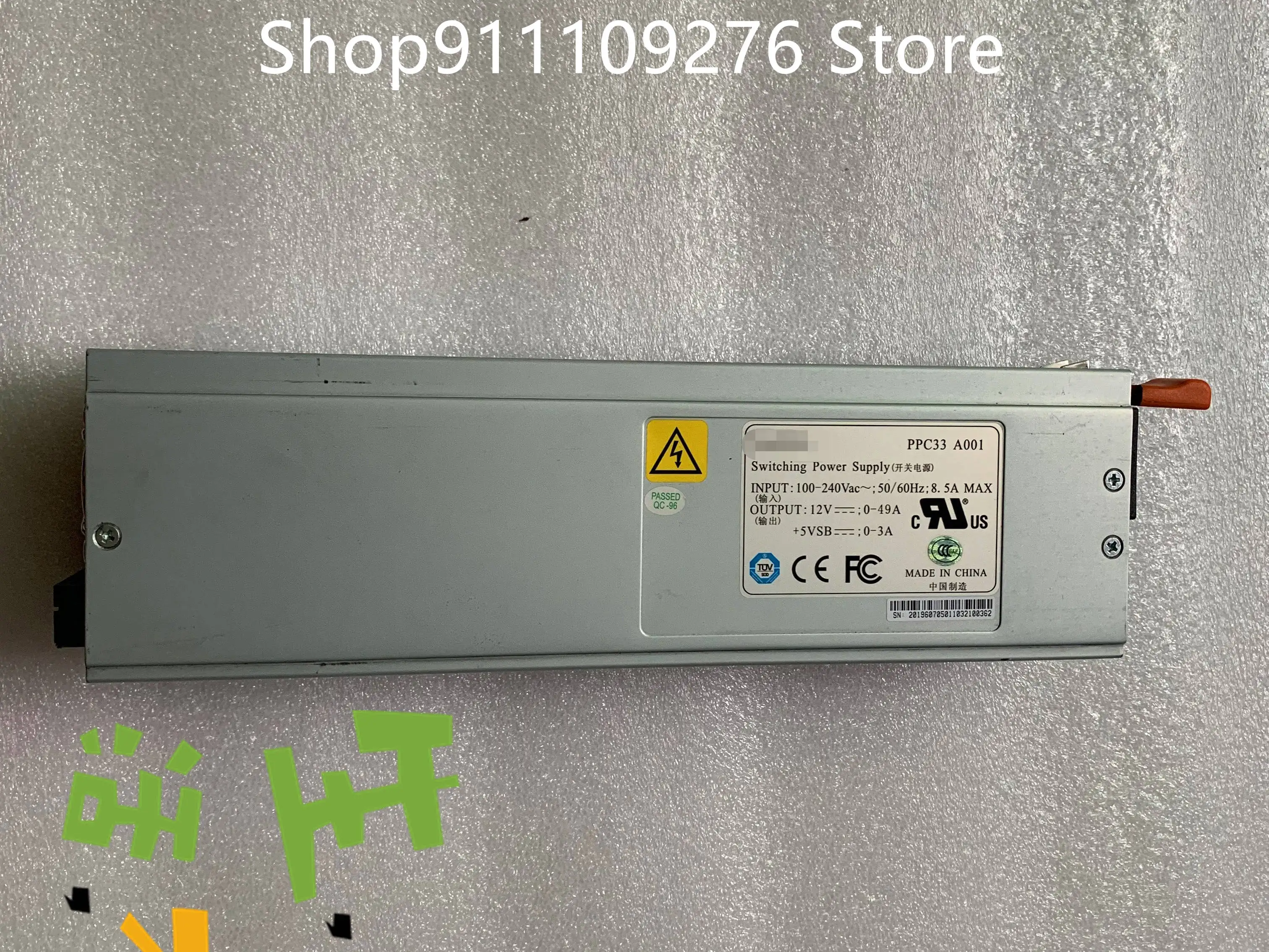 

Оригинальный блок питания для ZTE ZXF20 R520 V2, блок питания для сервера переменного тока PPC33 A001
