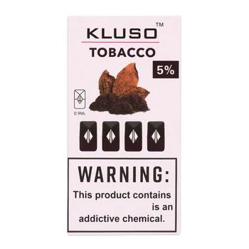 

4Pcs/Lot Cluso Vape Pen Pods 0.9ml Closed System Pod Vape Pen Cartridge for MYLE Device Electronic Cigarette BCD Pods