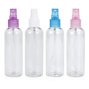 

50/100Pcs 100ML Transparent Portable Empty Spray Bottle Cosmetics Lotion Toner Atomizer Hand Wash Gel Containers Tools