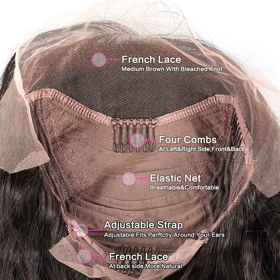 Luvin OneCutHair 250 Плотность Прямо 13x6 синтетические волосы бесклеевой Синтетические волосы на кружеве парики из натуральных волос на кружевной