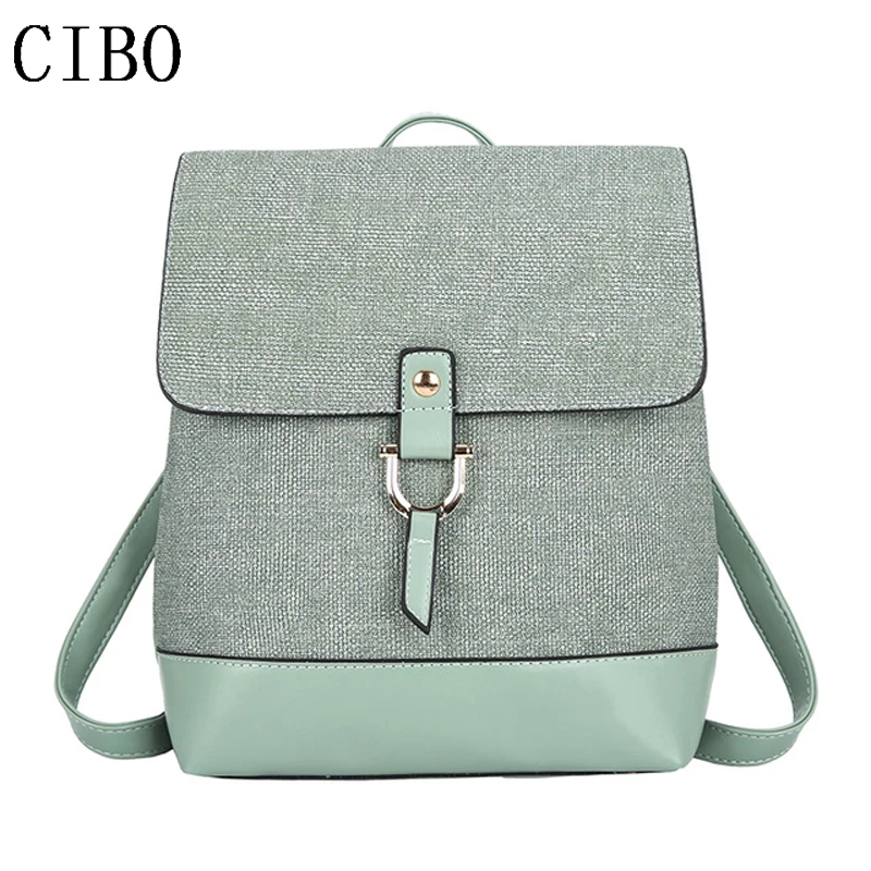 NewWomen Travel Backpack Luxury Solid Student Pu Zipper Black Business School Bags For Teenagers Mochila Feminina Bookbags | Багаж и сумки