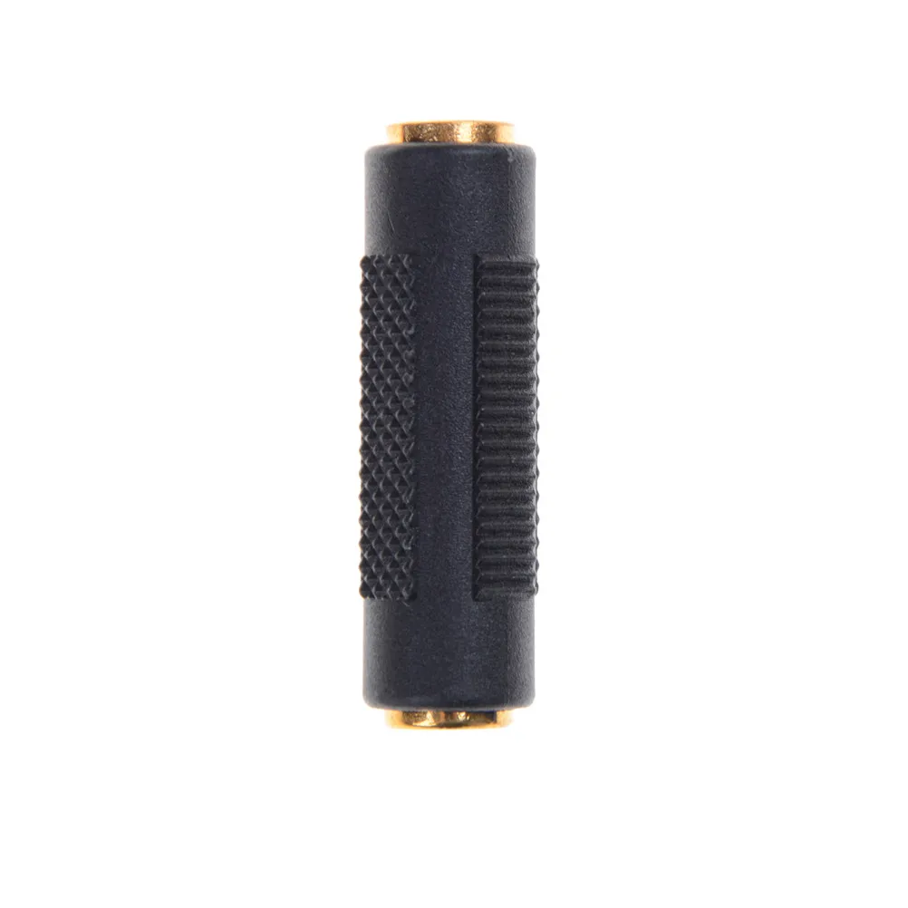

Mini 3.5mm Female to Female F/F Jack Stereo Audio Adapter Converter Connector Audio Adapter Coupler Metal Gold Plated Connector