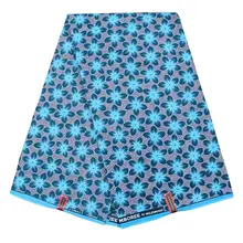 Новое поступление голландский воск Африканский полиэстер настоящий голландский воск маленький цветочный принт настоящая ткань kwanzaa