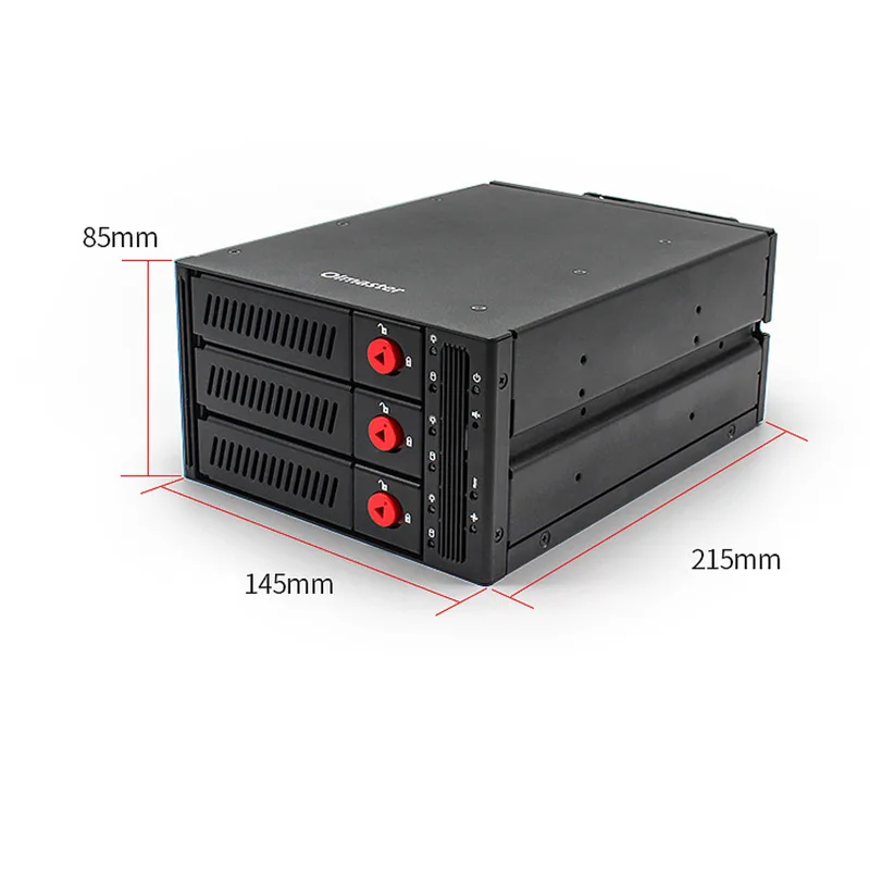 5,25 дюймовый отсек USB 3,0 для SATA SAS 3 отсек внешний док-станция жесткого диска для 2,5 или 3,5 дюйма HDD, SSD с жесткой Блокировка двери