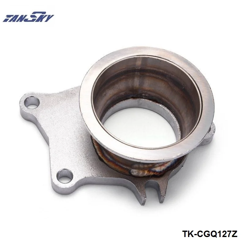 T04E T3/T4 T3 .63A/R 5 bolt to 3&quot vband Stainless Steel Turbo Manifold Flange Adapter TK-CGQ127Z |