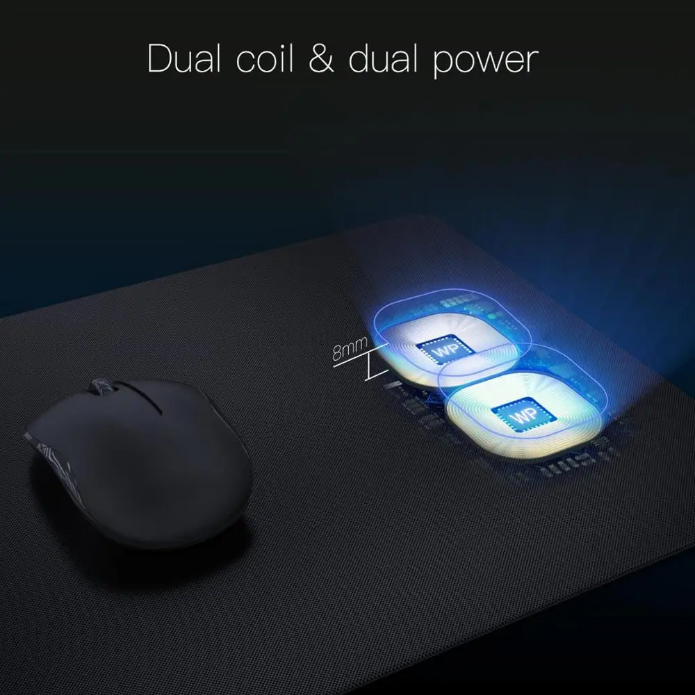 JAKCOM MC2 Wireless Mouse Pad Charger Best gift with led fun 2 in 1 wireless charger headphone stand rgb table lamp