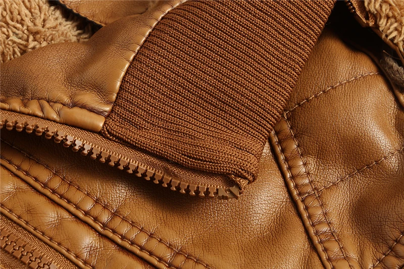 Men Hooded Leather Jackets Coats Autumn Thick Fleece Bomber Jacket Male Suede Clothing Faux Leather Fur Coat Size 3XL,1603
