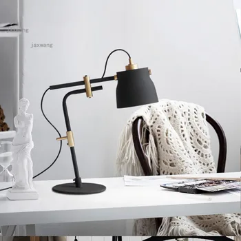 

American Industry LED Desk Lighting Lamp Nordic Adjustable Light Fixture Personality Reading Lights JW Desktop Decoration Light