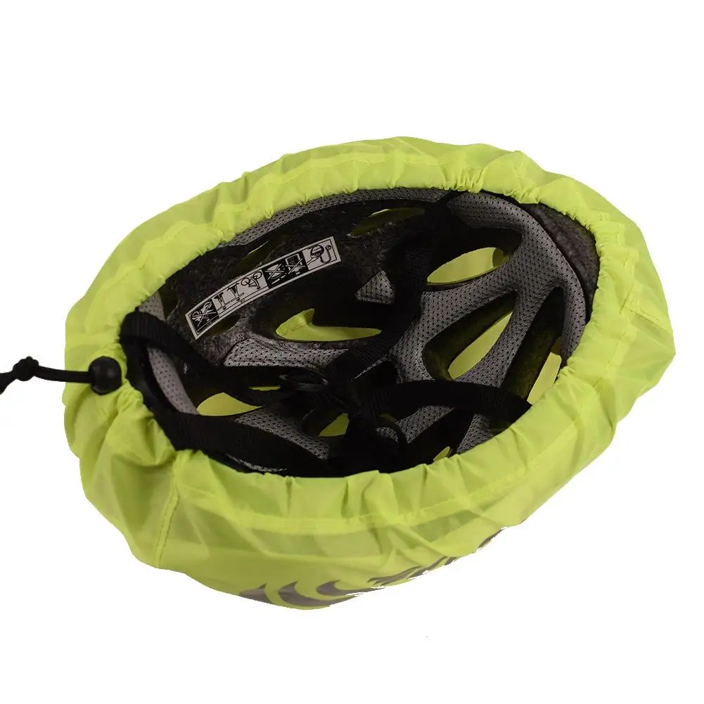 2 шт. водонепроницаемый пылезащитный чехол для шлема MTB дорожный велосипед ультралегкий непромокаемый светоотражающий чехол для шлема для велоспорта Спортивная безопасность
