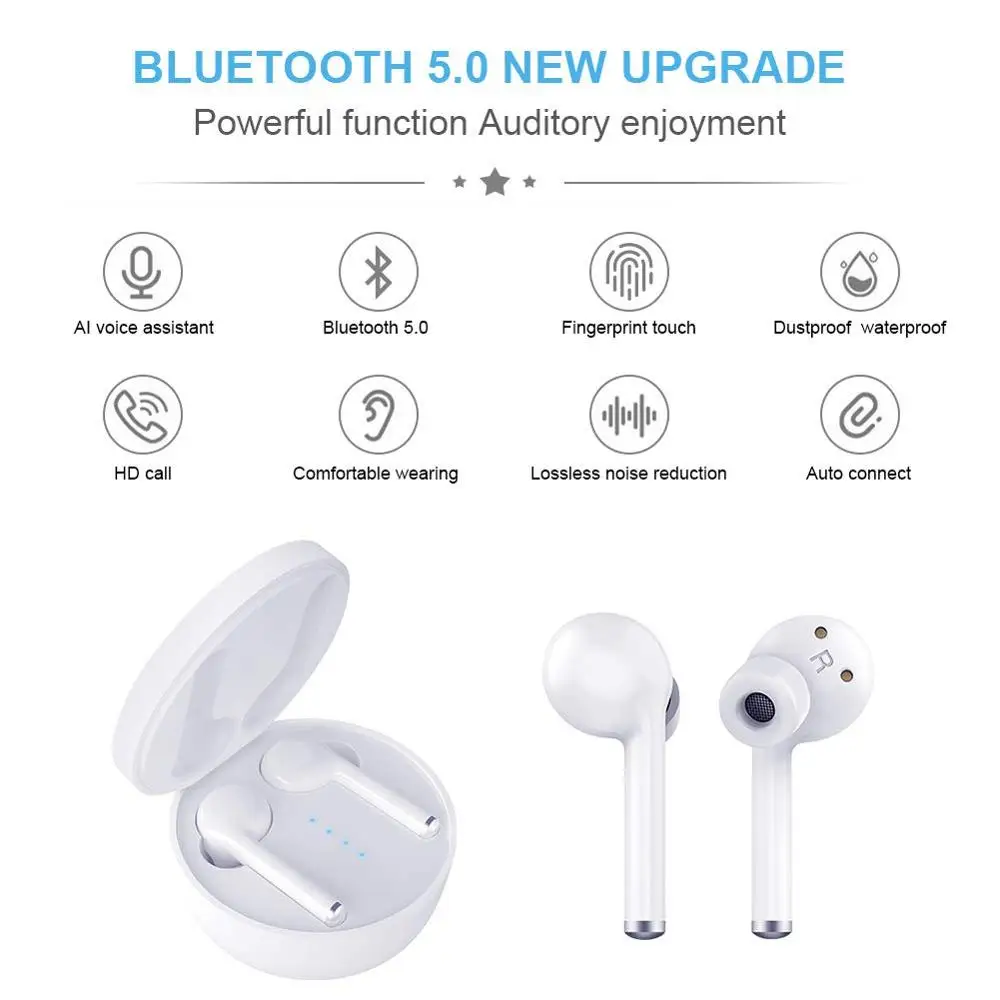 TWS Wireless InEar Headphone True Wireless Earbuds For Samsung Galaxy Tap Control Headset Handsfree Audio headset Hifi TWS Sport