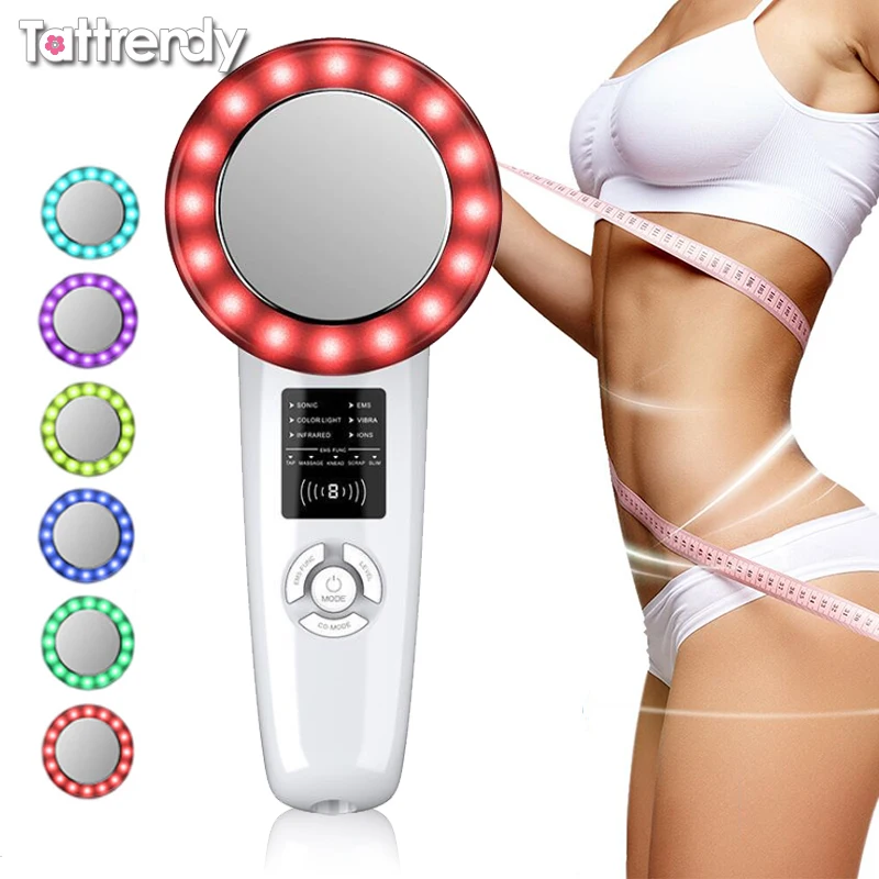 

Ultrasound Cavitation EMS Body Slimming Massager Weight Loss Anti Cellulite Face Lifting Machine Infrared LED Photon Therapy