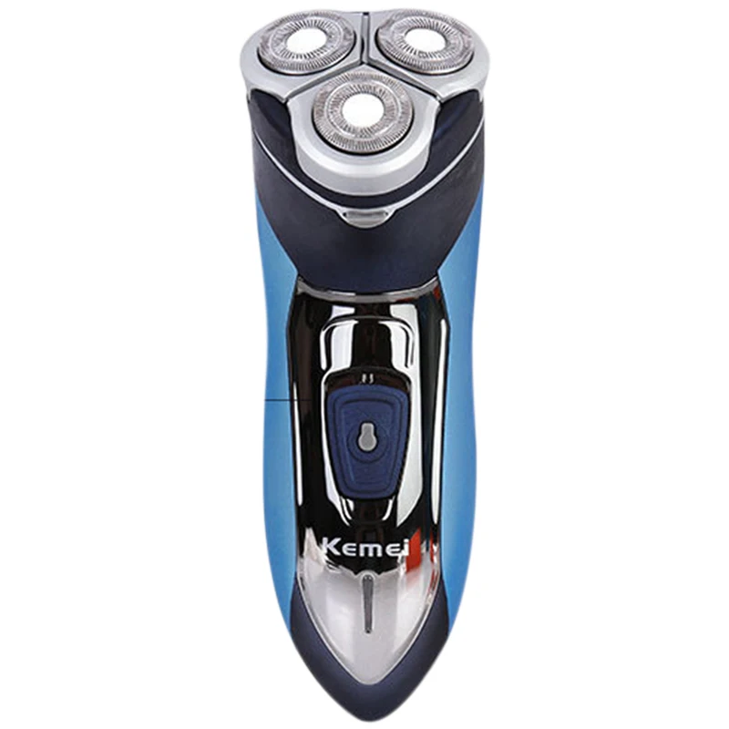 

Kemei 7390 Electric Shaver Washable Razor For Men Blade Rechargeable Razor Shaving Men Face Beard Care 3D Floating Hair Trimmer