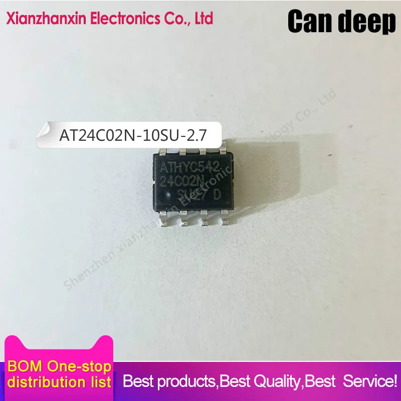 10 шт./лот AT24C02N 10SU 2.7 IC EEPROM 2K I2C 400KHZ 8soic|Аксессуары для батарей| |