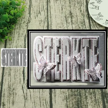 

Metal Cutting dies sterket New for DIY Scrapbooking Album Paper Card Crafts Template