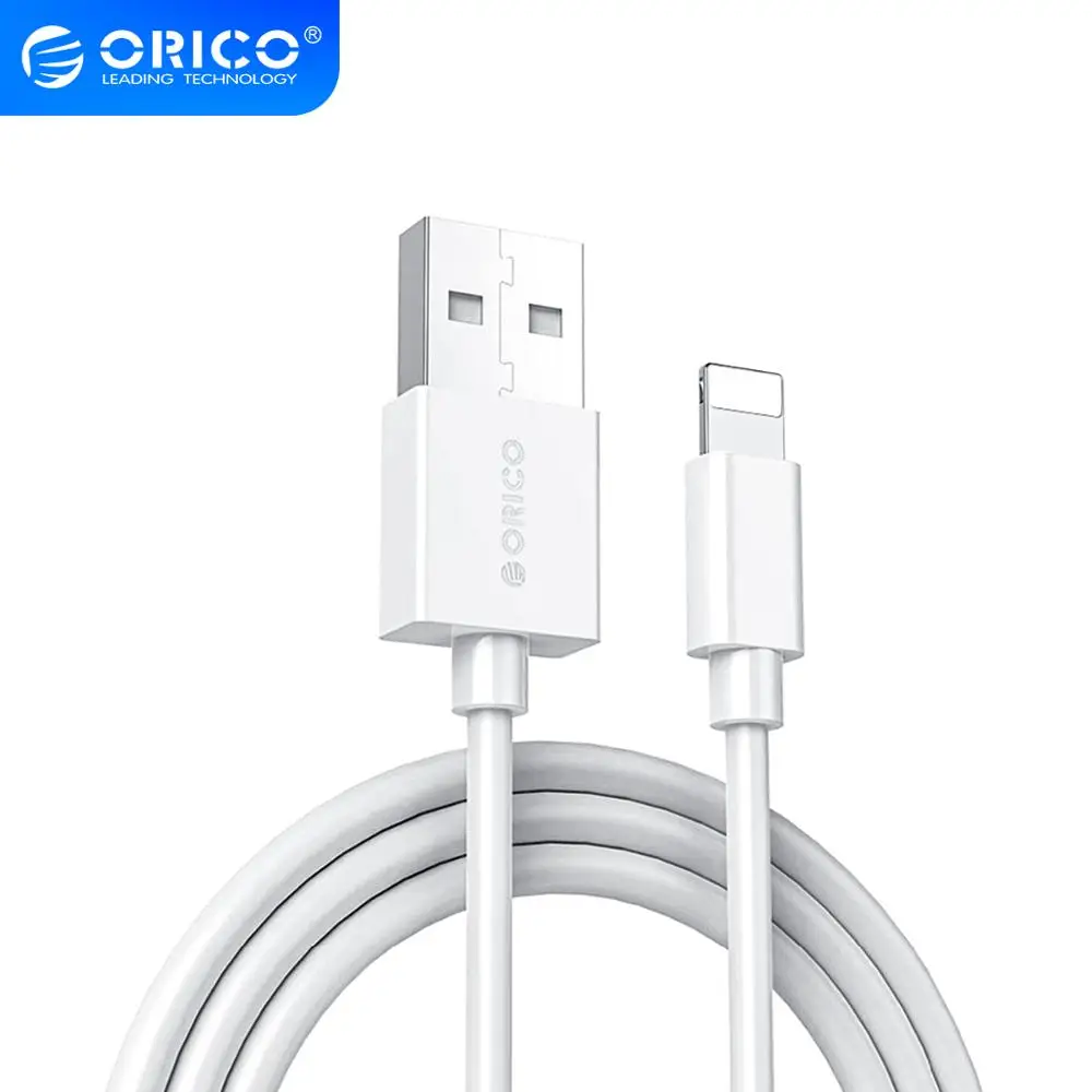 ORICO 1 м USB кабель для iPhone освещение к зарядки синхронизации 6 7 8 белый|cable 1m|usb cableusb