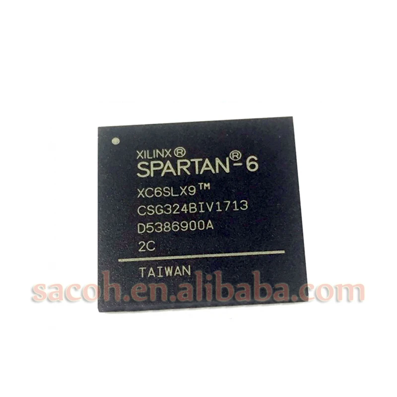 1PCS/lot New OriginaI XC6SLX9-2CSG324C XC6SLX9-CSG324BIV or XC6SLX9-2CSG324I XC6SLX9 BGA324 Programmable Processor
