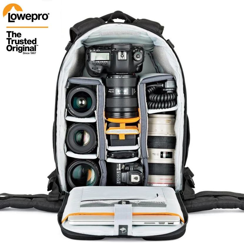  Wholesale Gopro Lowepro Flipside 400 AW II Digital SLR Camera Photo Bag Backpacks+ ALL Weather Cove