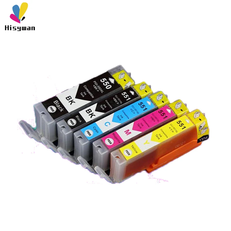 PGI550 CLI551 чернильный картридж для Canon PGI 550 IP7250 MG5450 MX925 MG5550 MG6450 MG5650 MG6650 IX6850 MX725 5