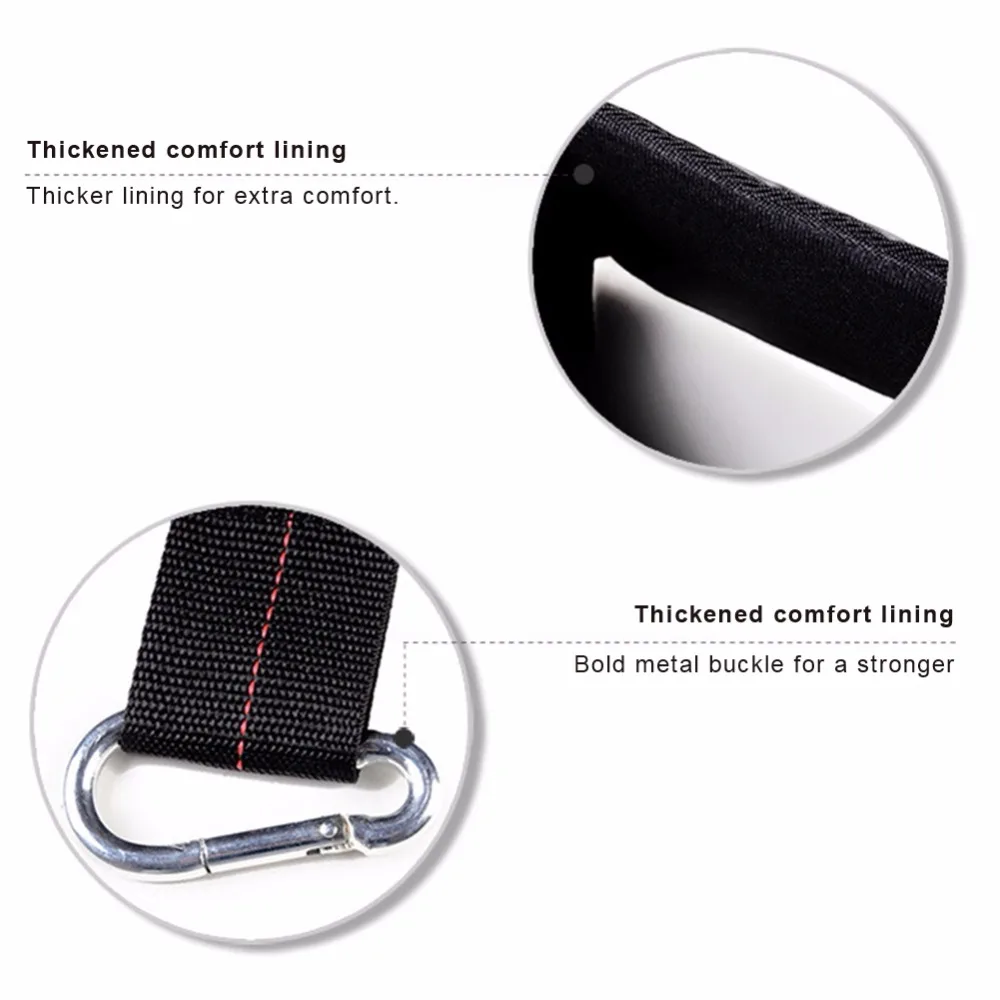 1 Pair Abdominal Muscles Pull Up Belt Sling Hanging Straps Fitness Abdominal Chin Up Sit Up Heavy Duty Muscle Training Belt