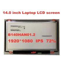 Оригинальный 14 дюймовый экран b140han1.2 LP140WF1 SPB1 b140han1.3 b140han1.0 b140han1.1