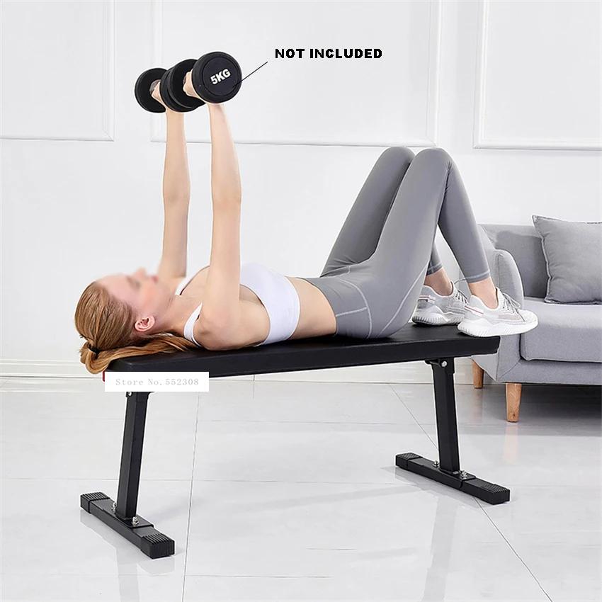 Home Sit Up Bench Multifunctional Supine Board Folding Dumbbell Stool Abdomen Training Crunch Ab Chair Fitness Equipment | Спорт и