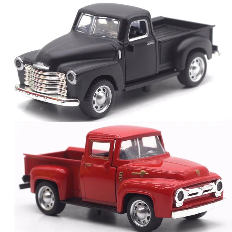 Christmas Truck New Years Gift for Kid Birthday Party Table Decor Rustic Home Christmas Ornaments P