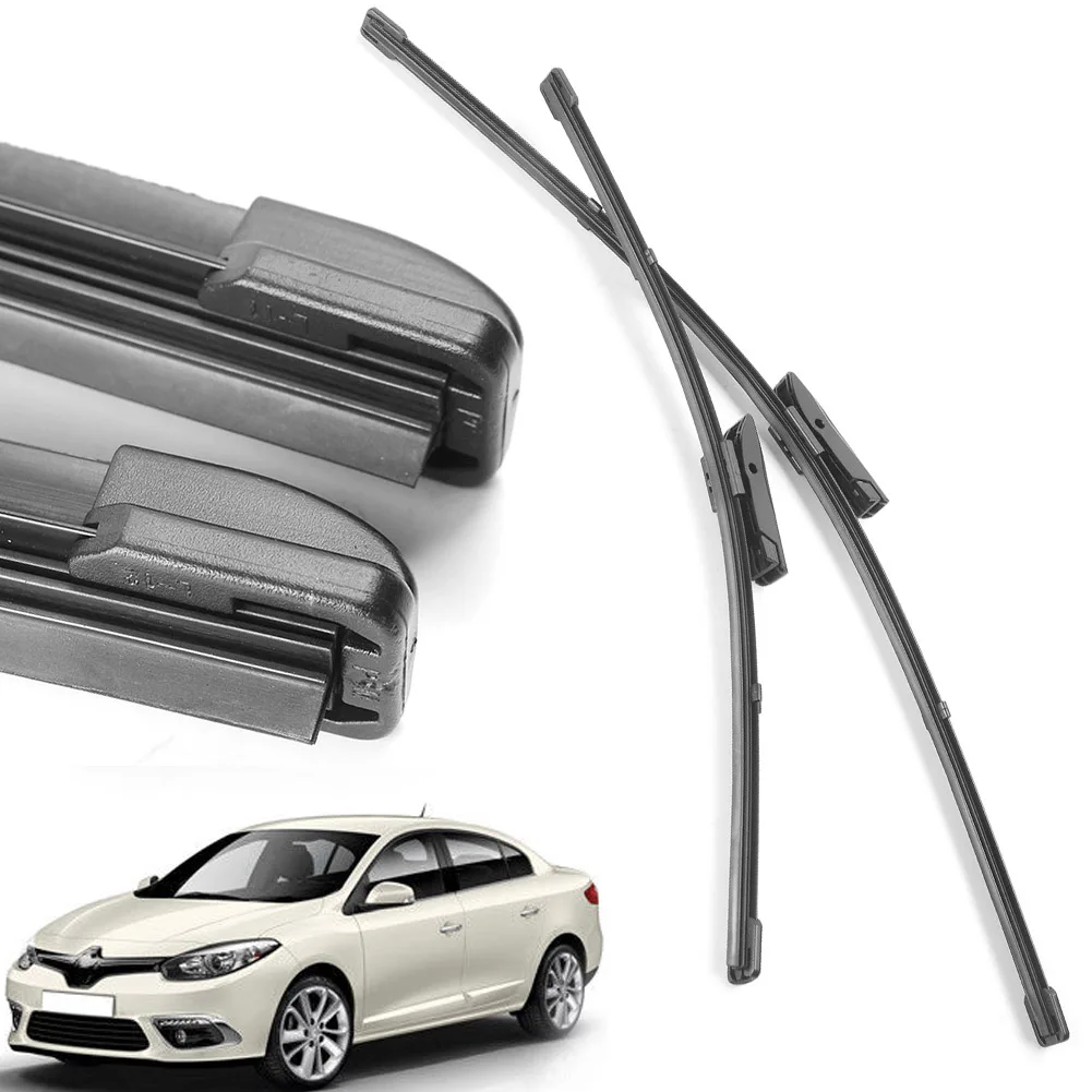 2Pcs Car Front Window Wiper Blades For RENAULT MEGANE Mk2 2006 2007 2008Windscreen Wipers