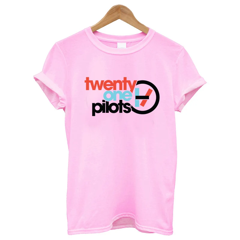 Летняя женская футболка twenty one pilots, женские футболки, женская футболка в Корейском стиле kpop 21 pilot, женские футболки