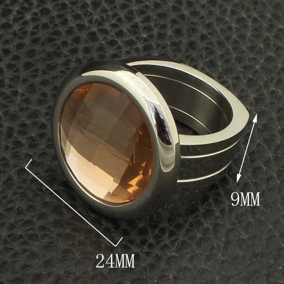 Bijuterii Joyas,, новейшие модные ювелирные изделия, нержавеющая сталь, имитация жемчуга, кольца для женщин, золото, серебро, цвет RBJZABBH - Цвет основного камня: RBJZABBH
