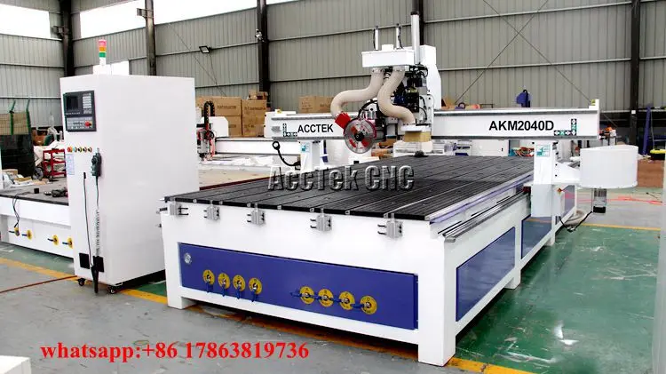 1325 УВД CNC деревянный маршрутизатор 1325 2040 с автоматический сменщик инструментов гравировальный станок с пилой Weihong NK260 контроллер