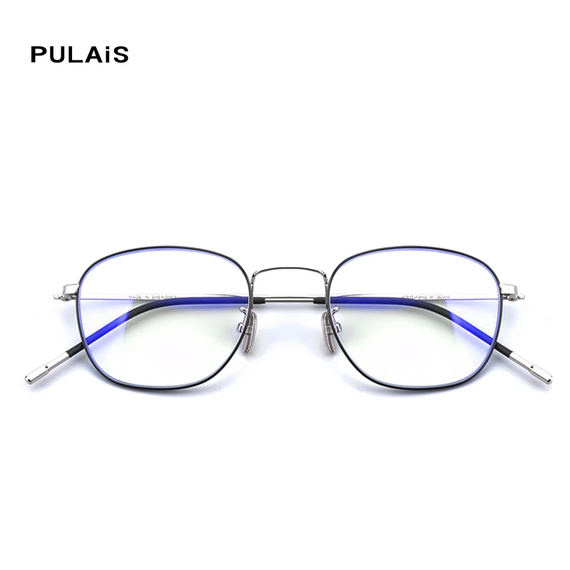 

PULAIS Ultralight Anti Blue Blocking Glasses Men Women Computer Eyeglasses Frame Optical Prescription Spectacles Eyewear 5022