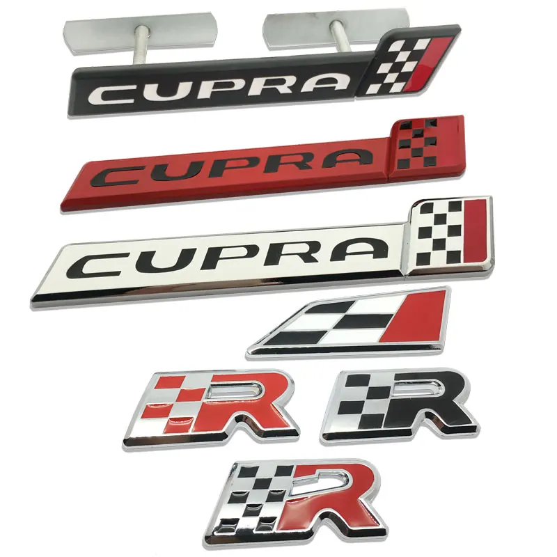 3D Автомобильная наклейка с эмблемой гриля для Seat Alhambra Altea Arona Arosa Ateca Cordoba R Cupra Exeo biza