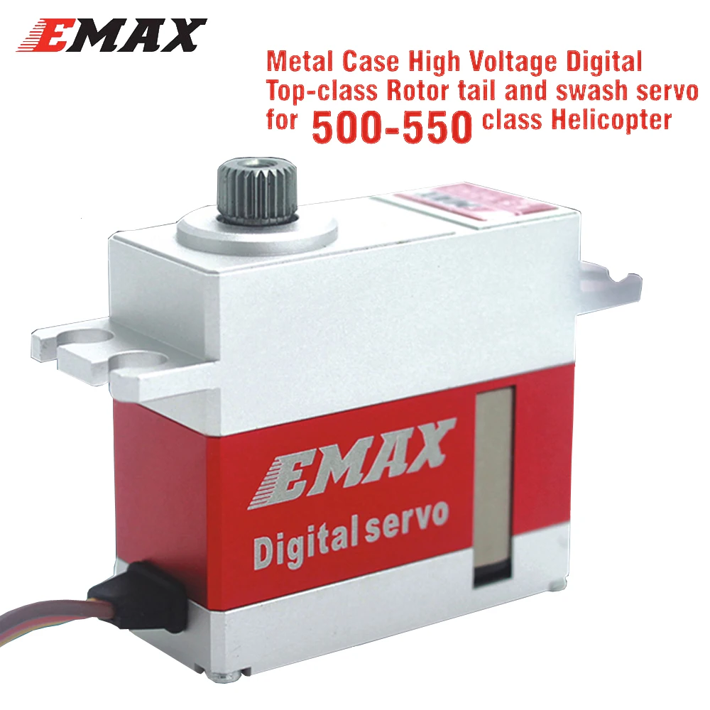 

4pcs /lots EMAX ES9252 HV Swash & Rotor Tail Digital Servo For 500-550 Helicopter