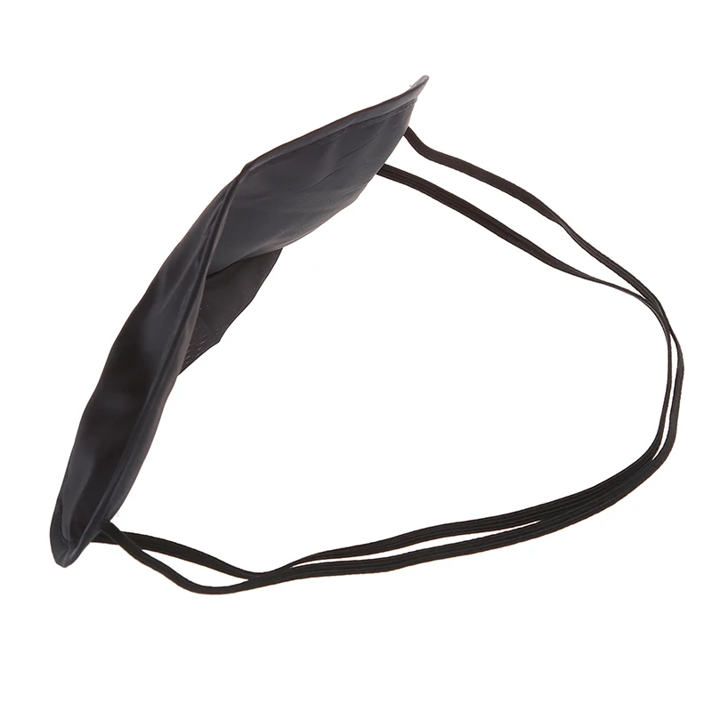 IG-2 x Travel Built-in Sponge Black Elastic Strap Sleeping Mask Eye Shade