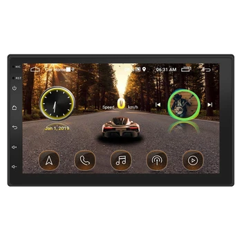 

7" 2din Car Multimedia Player Touched Screen HD Car Stereo Radio Android 8.1 Bluetooth Car MP5 Player For Car SUV Truck