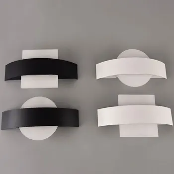 

Modern simple Home improvement LED 3W wall light aluminum acrylic bedside wall lamp